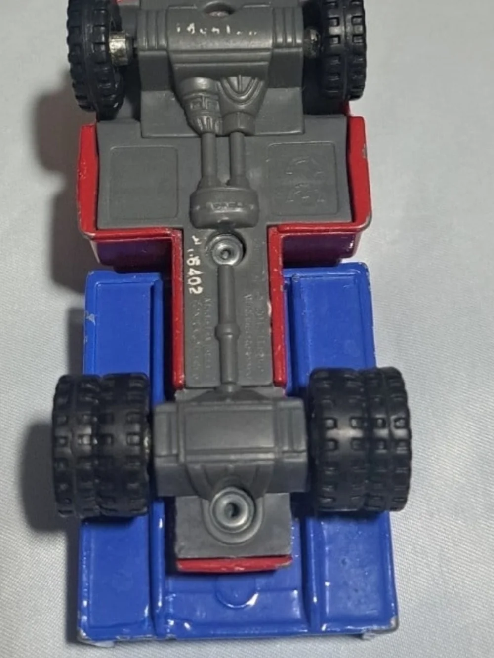 2012 Hasbro Tonka Construction Dump Truck Red/Blue Retro